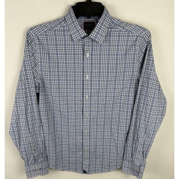 Men’s Untuck It Button Down Shirt / Plaid / Long Sleeve / Size Medium - Picture 2 of 5